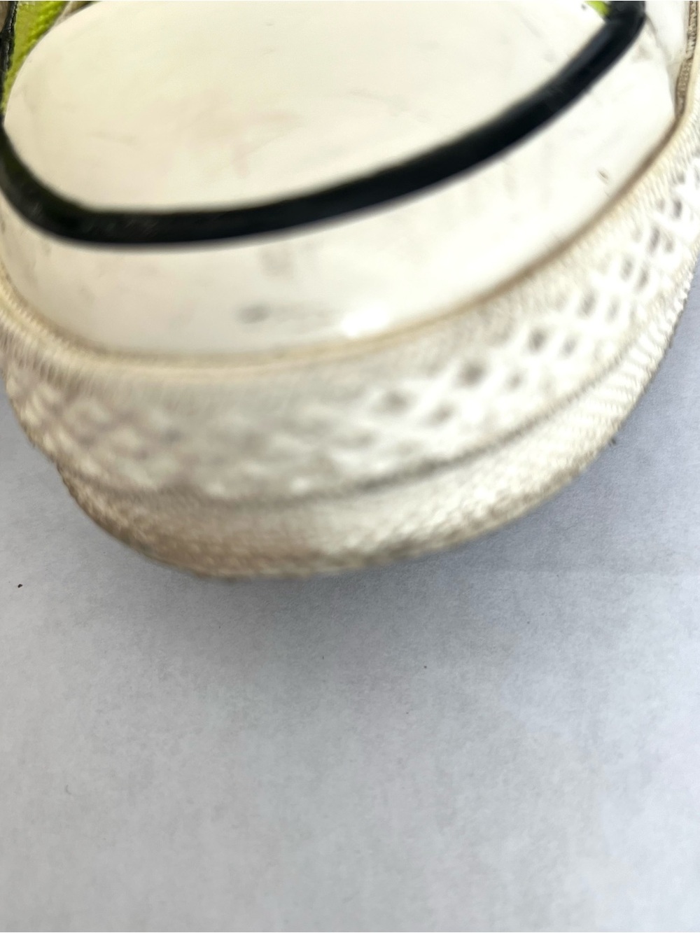 Chuck Taylor Converse High Top Sneakers - Neon Lime Canvas Unisex Men 7 Women 9 - Picture 9 of 11